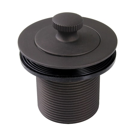 Kingston Brass 112 Lift and Turn Tub Drain with 134 Body Thread, Oil Rubbed Bronze DLT17ORB